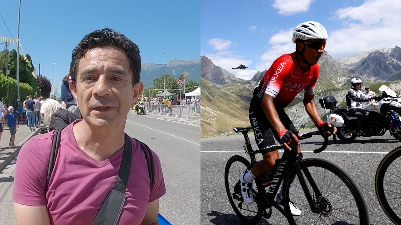 Diego Salgado, aficionado al ciclismo.