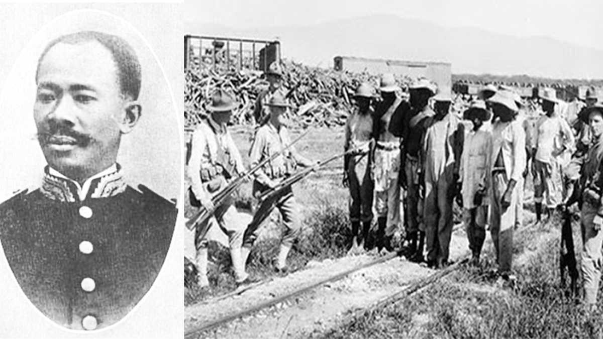 Tras el asesinato del presidente de Haití, Vilbrun Guillaume Sam (Izquierda) en 1915, el país fue invadido por Estados Unidos durante 19 años, finalizando su ocupación en 1934.