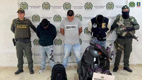 Hombres que habían asaltado un almacén en Nariño y dispararon contra la Policía, fueron enviados a la cárcel.