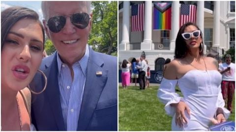La Casa Blanca fue anfitriona el fin de semana de un evento para apoyar a la comunidad LGBT.