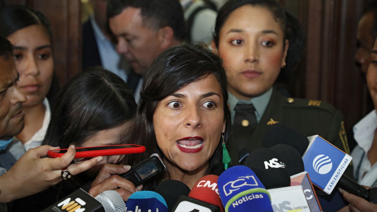 Ministra de Minas y Energía Irene Vélez