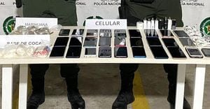 Drogas, celulares y cargadores fueron encontrados en las celdas de los reclusos