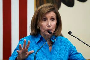 La presidenta de la Cámara de Representantes de Estados Unidos, Nancy Pelosi.