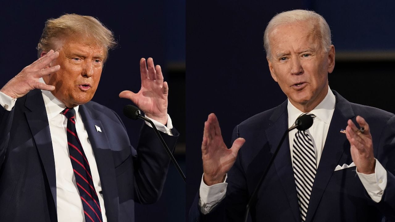 Trump y Biden- Debate