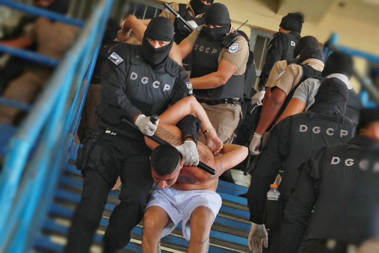 En imágenes : la cárcel de Izalco en El Salvador.