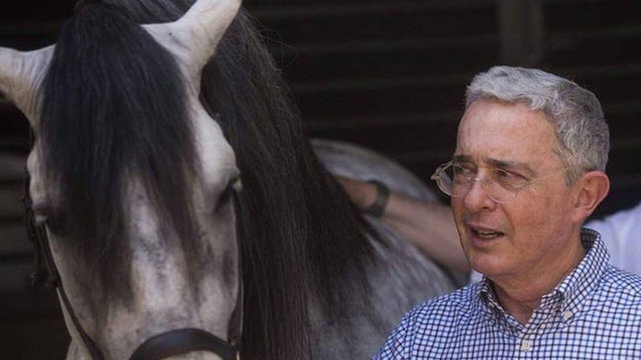 Uribe con caballos