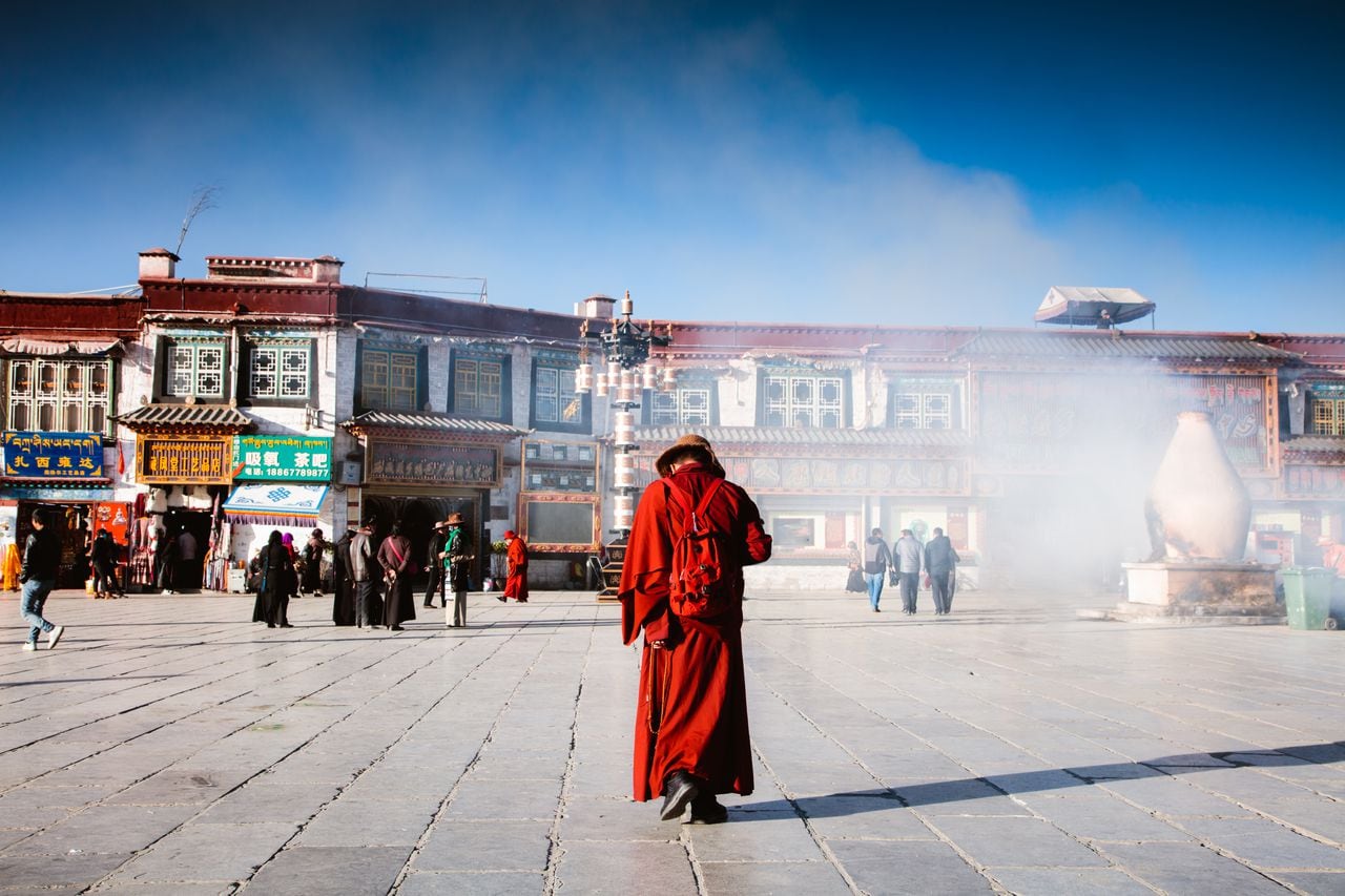 El episodio se presentó en la región de Tíbet (imagen de referencia).