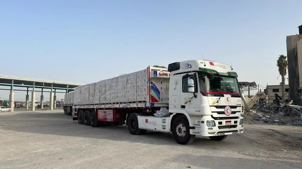 Camiones de ayuda entran a Gaza a través del cruce de Rafah, dice la Media Luna Roja Palestina