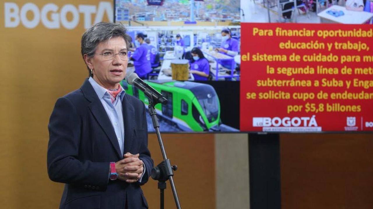 Claudia López solicitó cupo de endeudamiento al Concejo de Bogotá.