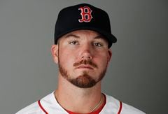 Austin Maddox del equipo de béisbol Boston Red Sox mostrado el 19 de febrero de 2017, en Fort Myers, Florida. El ex lanzador de los Boston Red Sox Austin Maddox fue arrestado en Florida el mes pasado como parte de una operación de explotación sexual de menores, anunciaron las autoridades el lunes 1 de mayo.