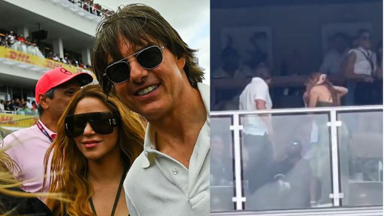 Shakira y Tom Cruise estuvieron juntos en Miami