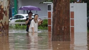 Hay múltiples desaparecidos en China por culpa de las inundaciones.