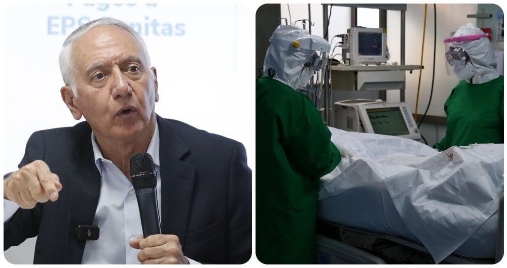 El ministro Guillermo Alfonso Jaramillo cuestionó nuevamente el número de camas UCI durante la pandemia por la covid-19.