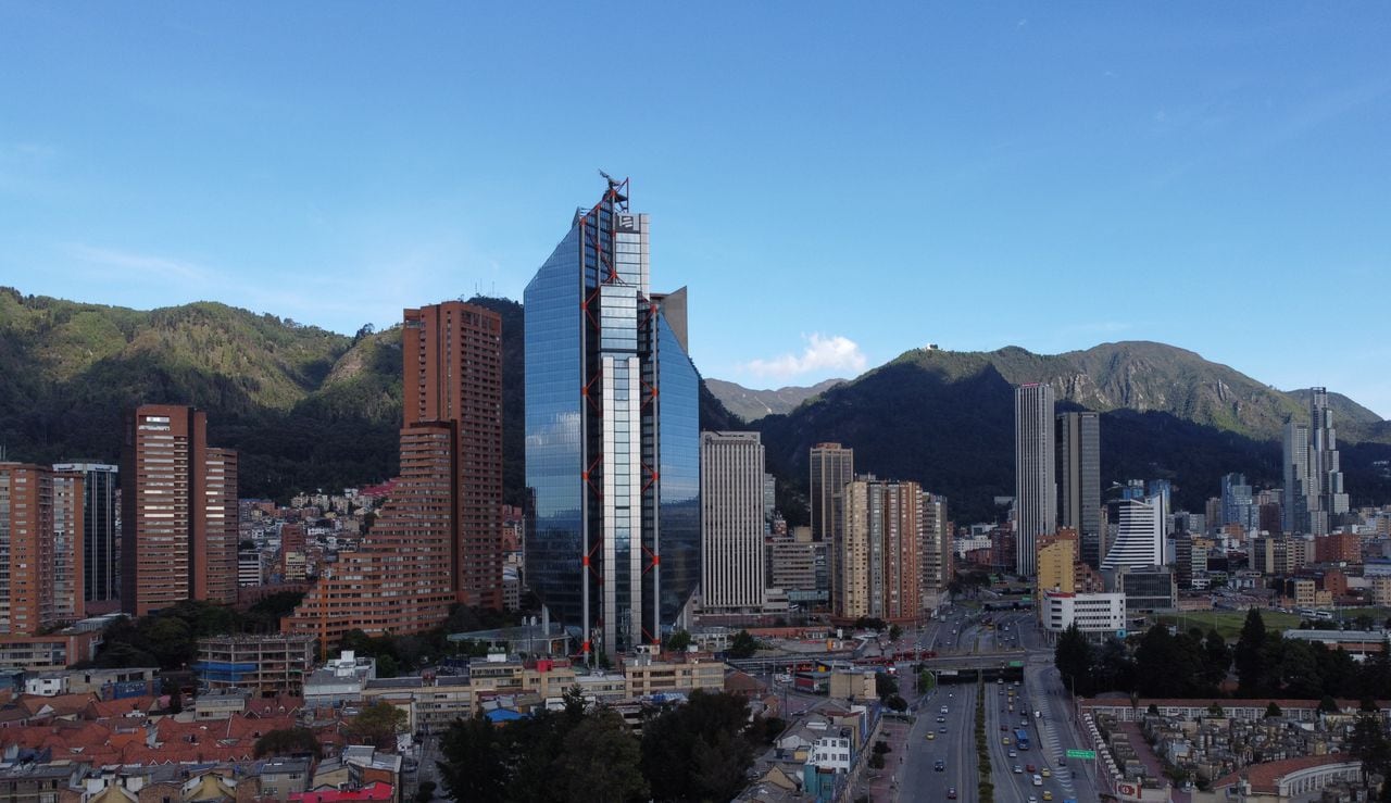 Panorámicas de Bogotá desde la calle 26
