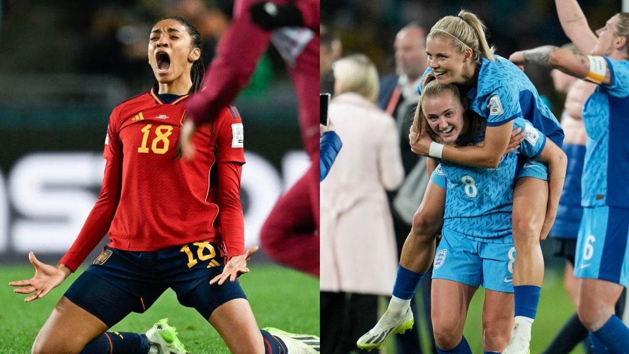 España e Inglaterra en el Mundial femenino 2023