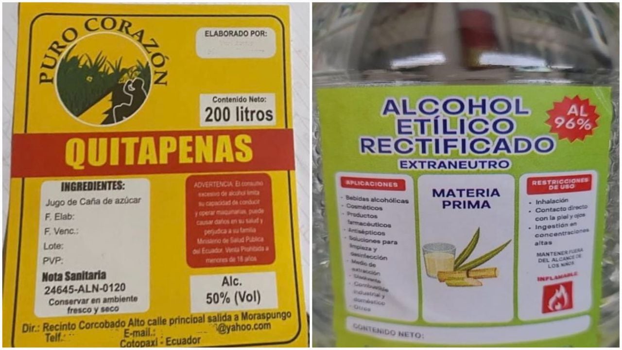 Al menos 40 ecuatorianos permanecen bajo observación, luego de intoxicarse por ingerir alcohol adulterado.
