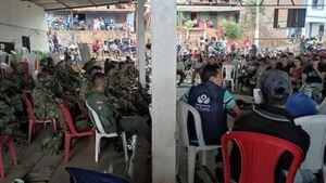 Los uniformados habían sido retenidos  por comunidades del corregimiento Santa Cruz, en el sur del departamento del Cauca.