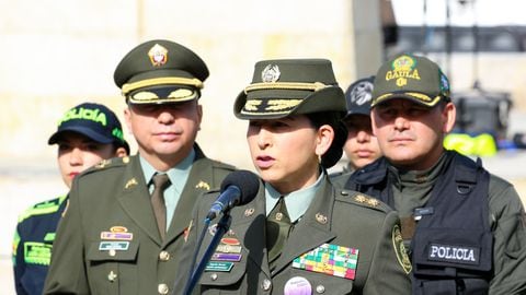 Brigadier general Sandra Patricia Hernández Garzón, subdirectora encargada de la Policía Nacional.