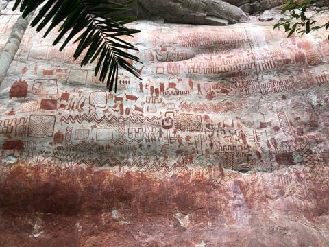 Las pinturas rupestres en la serranía de La Lindosa, en el Guaviare.