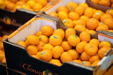 La mandarina es una fruta rica en fibra