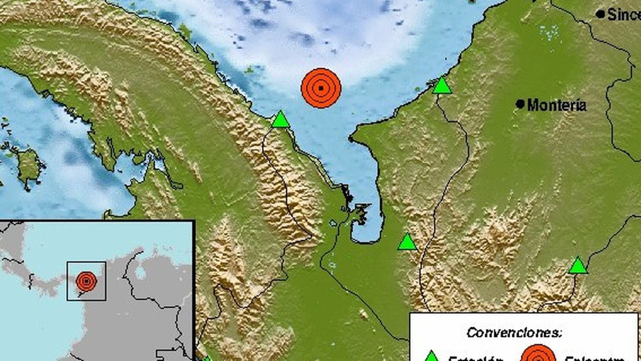 Fuerte sismo de magnitud 6,6 que se sintió en varias partes del país