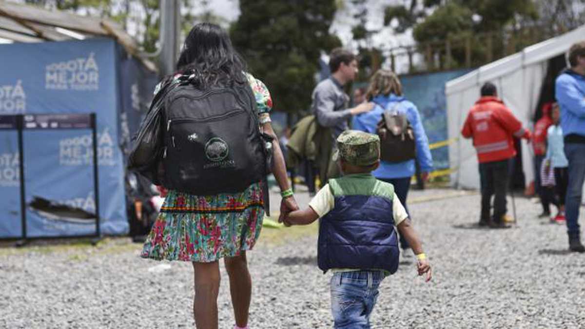Un total de 130 familias conformadas por 423 personas de la comunidad embera, que se encuentran en Bogotá, retornarán a sus territorios esté miércoles