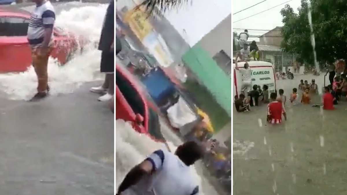 La temporada de lluvias sigue creando inundaciones en la capital del Atlántico