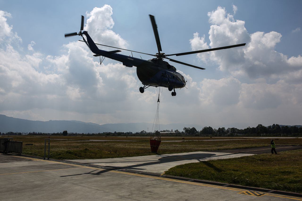 Sobrevuelo en Cundinamarca, sobre las zonas devastadas por los incendios