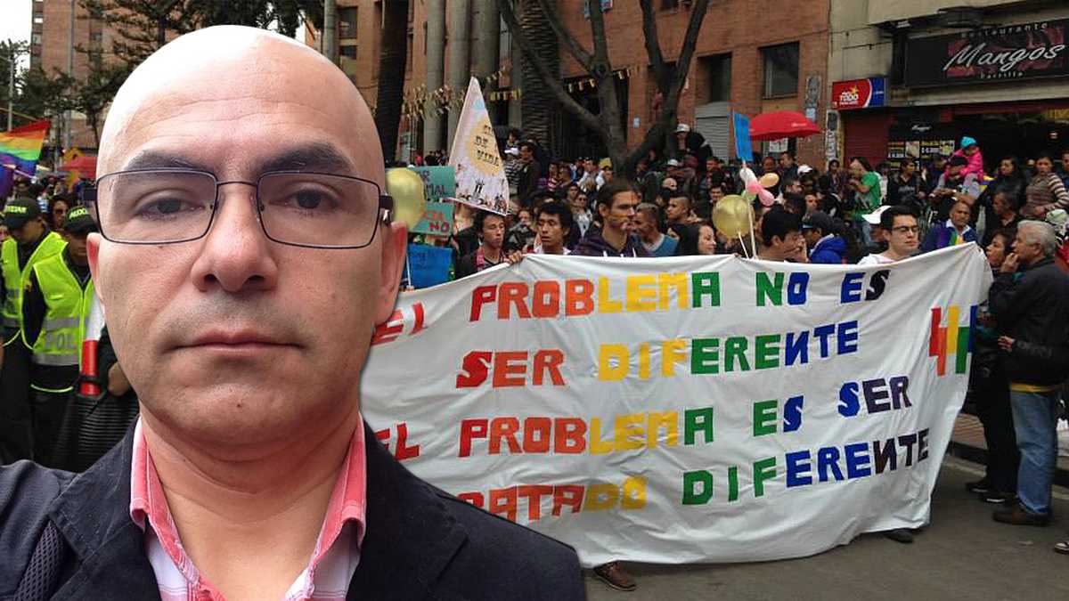Guillermo Garzón, activista LGBTI.