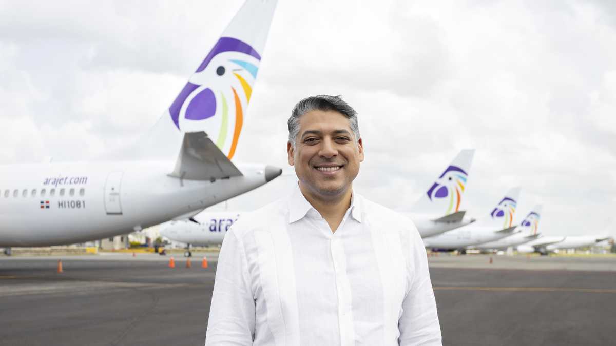 Víctor Pacheco, CEO de la aerolínea Arajet