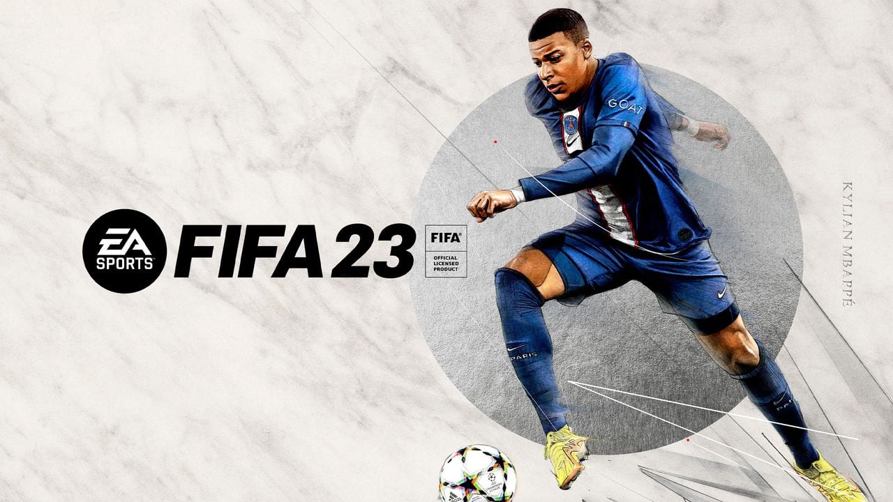 Kylian Mbappe protagoniza la portada del videojuego FIFA 23,