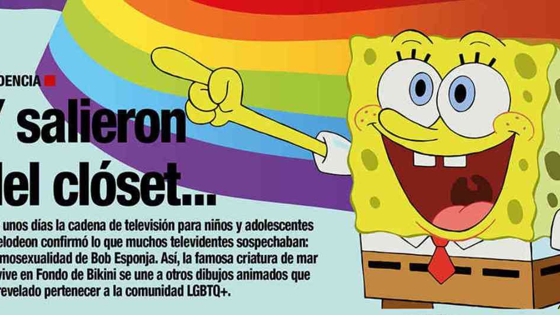 LGBTQ+: los dibujos animados que salieron clóset