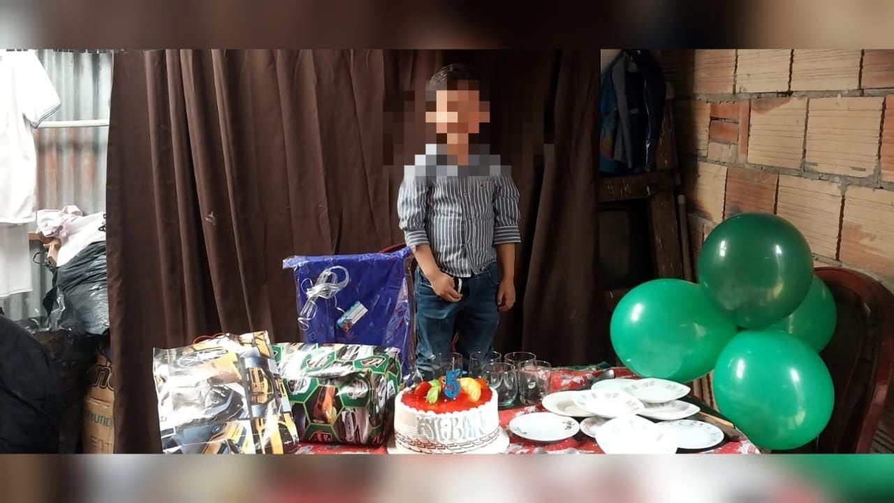 El niño Gabriel González, de cinco años, fue encontrado muerto en un hotel de Melgar, Tolima.