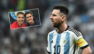 El periodista Edu Aguirre volvió a criticar a Lionel Messi