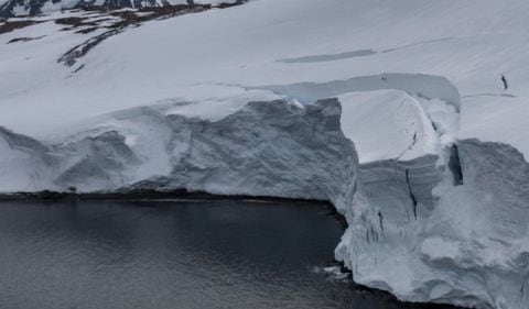 Los glaciares en la Antártida amenazan a la humanidad si se llegan a descongelar.