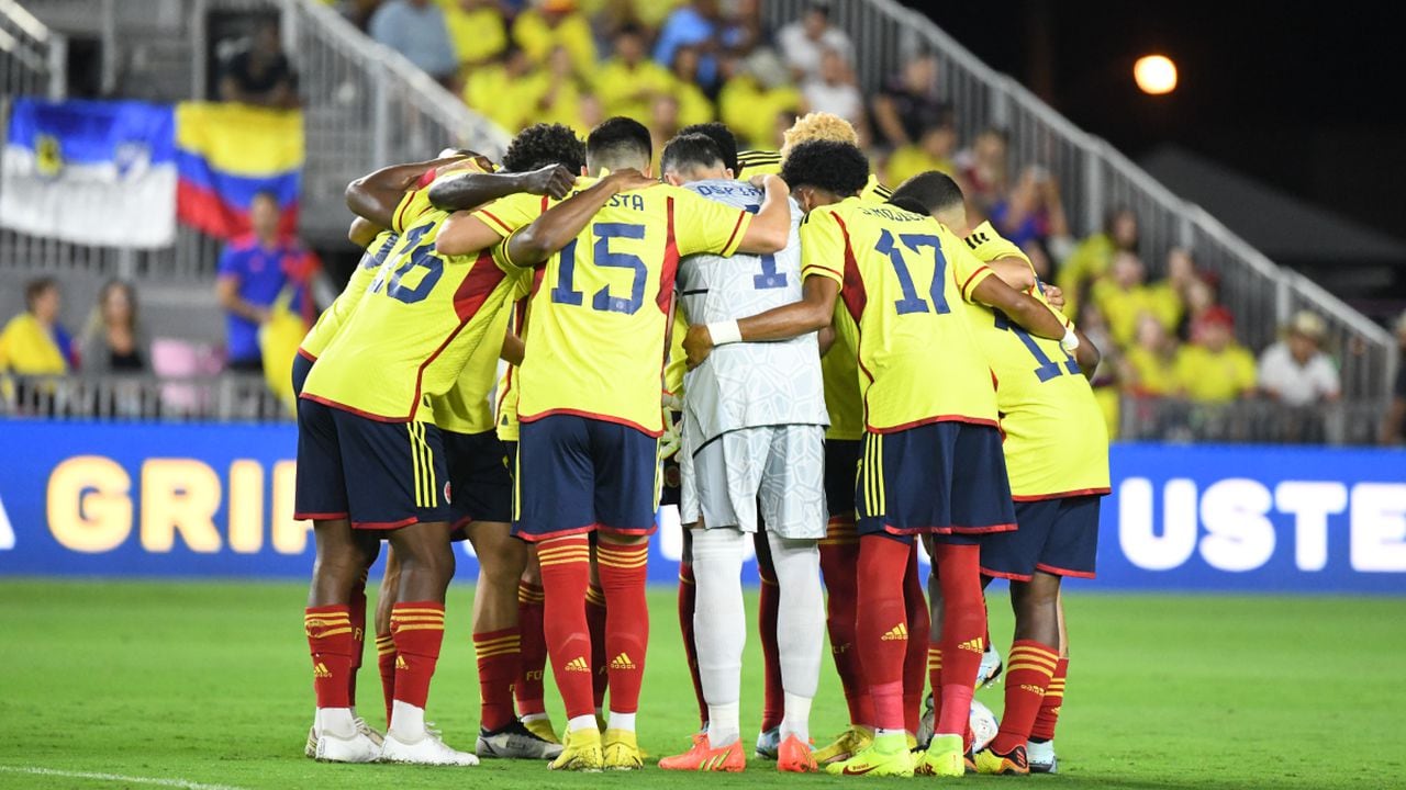Selección Colombia. Foto: FCF