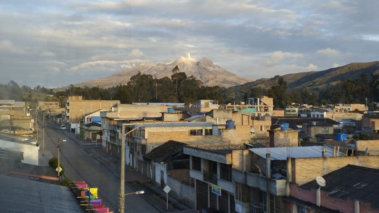 El municipio de Cumbal, Nariño.