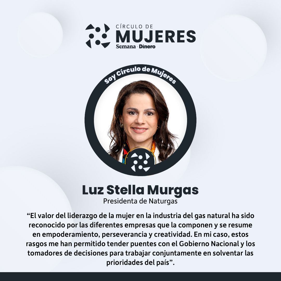 Luz Stella Murgas, presidenta de Naturgas