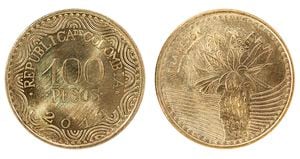 MonedaEl frailejón está a diario en las manos y bolsillos de los colombianos, su figura es la cara de las monedas de 100 pesos que se vienen acuñando desde 2012. 