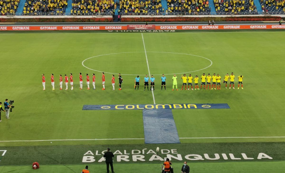 Colombia vs Chile - Eliminatorias a Catar 2022