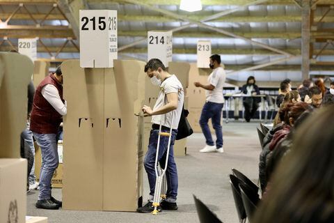Votaciones ,elecciones marzo 13 2022
Bogota Corferias