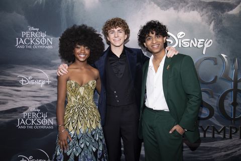 PERCY JACKSON AND THE OLYMPIANS - World Premiere of Disney+ Original series “Percy Jackson and the Olympians” at the Metropolitan Museum of Art in NYC. (Disney/PictureGroup)