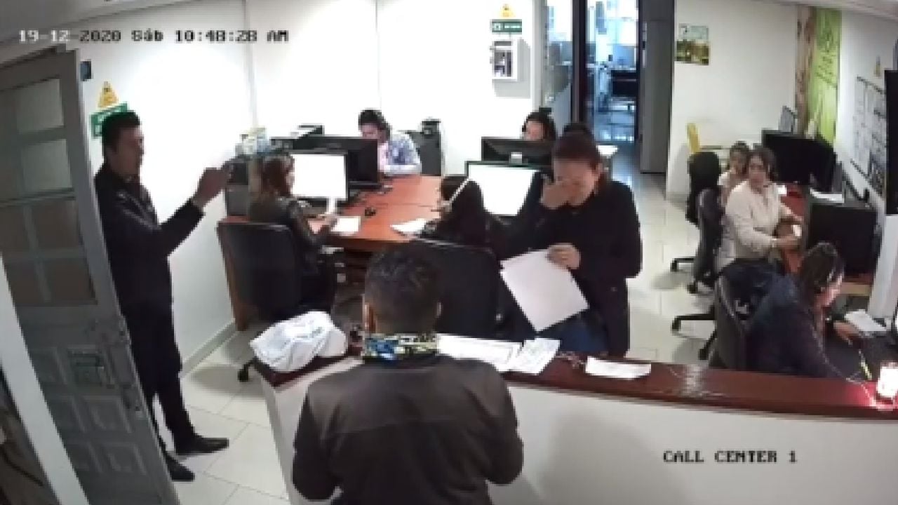 Foto Video denuncia acoso laboral Bogotá Ig @redfemcolombia_