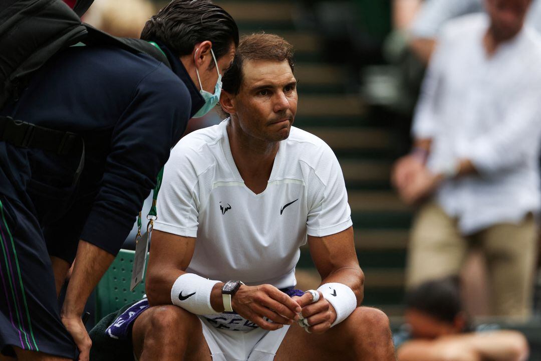 Rafael Nadal sigue expectante de su evolución de cara a las semifinales del Wimbledon