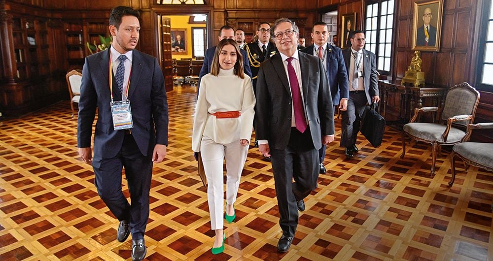   Después de una participación activa en la campaña electoral, Laura Sarabia se había convertido en la mano derecha del presidente Gustavo Petro.