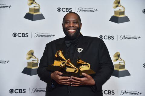 Killer Mike, ganador del premio "Mejor Álbum de Rap" por "Michael", el premio "Mejor Interpretación de Rap" por "Scientists & Engineers" y el premio "Mejor Canción de Rap" por "Scientists & Engineers".