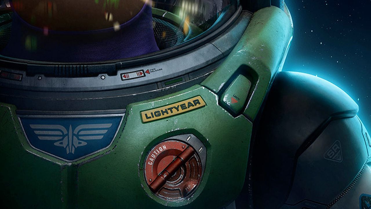 Afiche promocional de Lightyear, el personaje de Toy Story que tendrá su película en solitario