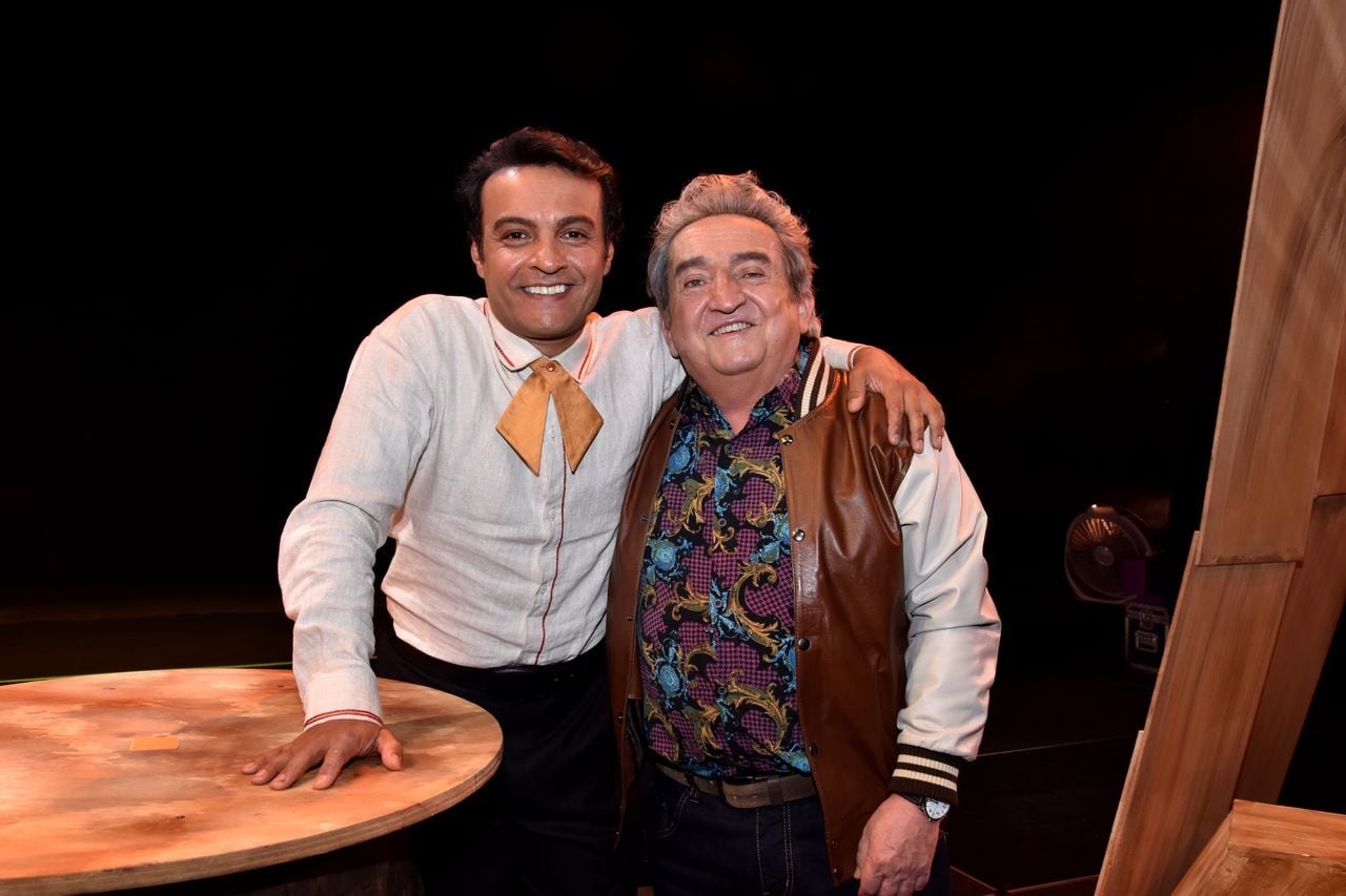 Julián Román y Diego León Hoyos forman parte del elenco del musical.
