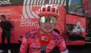 Esteban Chaves en la Vuelta a España 2022.