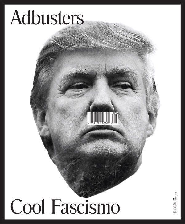 Portada Adbusters Donald Trump 2016
